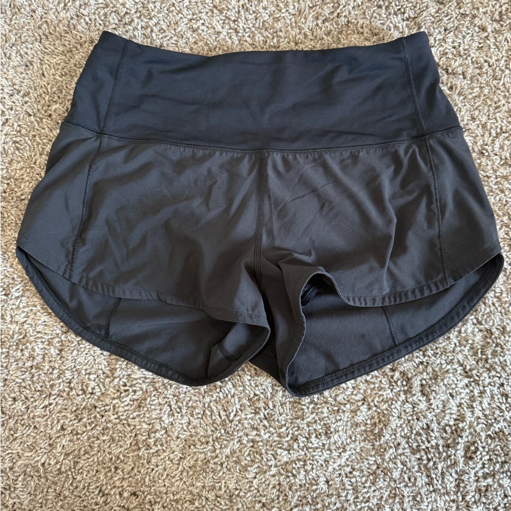 Lululemon high waisted speed short 2.5 inch